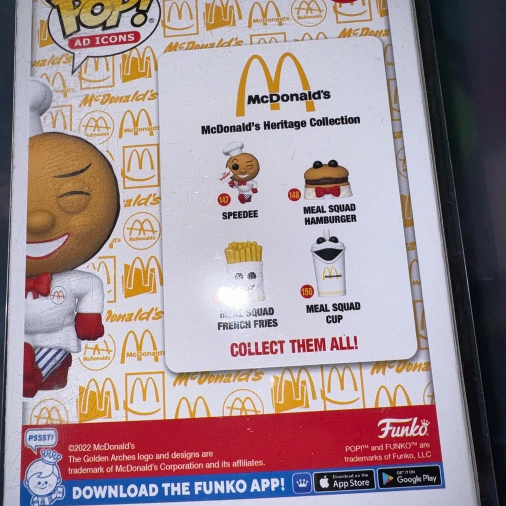 Funko Pop! Ad Icons Speedee Figure - Brown, White, Red in protective case